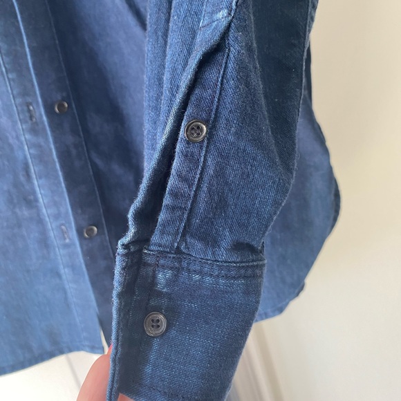 Vince Chambray Blouse - Picture 4 of 7